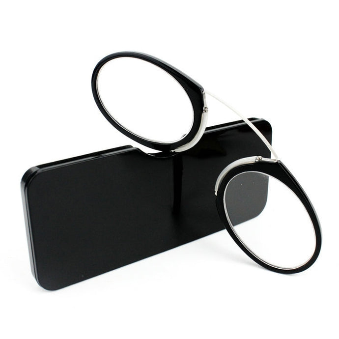 Pince-nez Plastic Titanium Full Frame Reading Glasses