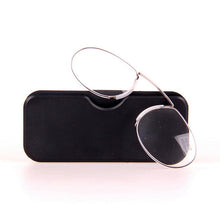 Load image into Gallery viewer, Mayitr 1pc Portable Pocket Nose Reading Glasses