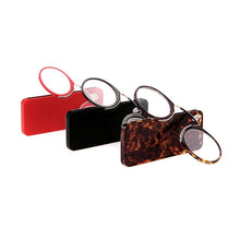 Load image into Gallery viewer, Nose Resting Reading Glasses +1.0 to +3.5