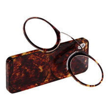 Load image into Gallery viewer, Nose Resting Reading Glasses +1.0 to +3.5