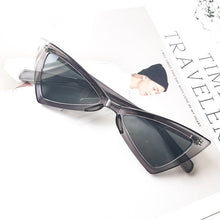 Load image into Gallery viewer, Small Triangle Cat Eye Sunglasses