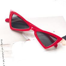 Load image into Gallery viewer, Small Triangle Cat Eye Sunglasses