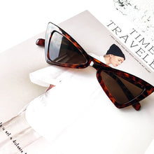 Load image into Gallery viewer, Small Triangle Cat Eye Sunglasses