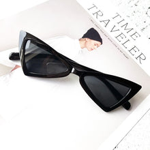 Load image into Gallery viewer, Small Triangle Cat Eye Sunglasses