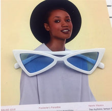 Load image into Gallery viewer, Small Triangle Cat Eye Sunglasses