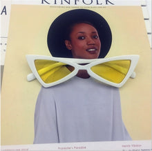 Load image into Gallery viewer, Small Triangle Cat Eye Sunglasses