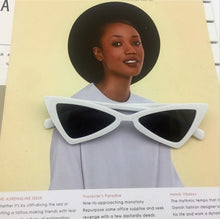 Load image into Gallery viewer, Small Triangle Cat Eye Sunglasses