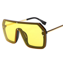 Load image into Gallery viewer, New Large Frame Conjoined Sunglasses