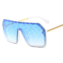 Load image into Gallery viewer, New Large Frame Conjoined Sunglasses